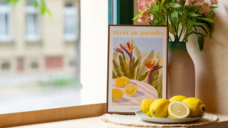 Quadros – Rêver au Paradis II de Goed Blauw